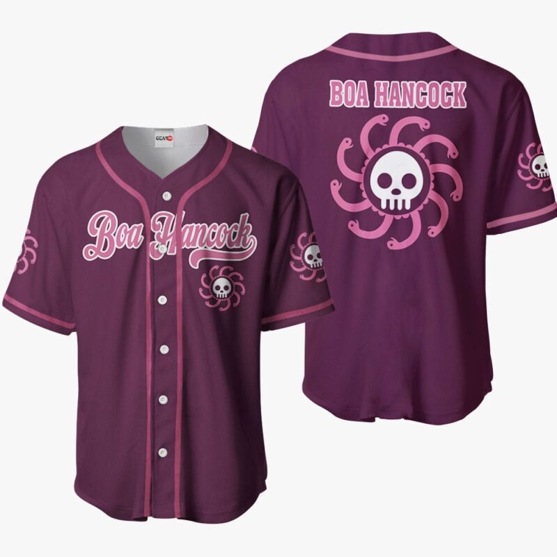 Boa Hancock Jolly Roger Baseball Jersey
