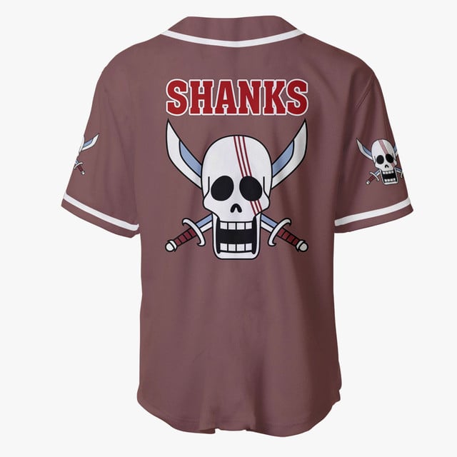 Shanks Jolly Roger Baseball Jersey