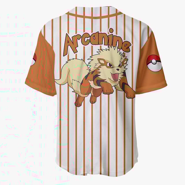 Arcanine Baseball Jersey