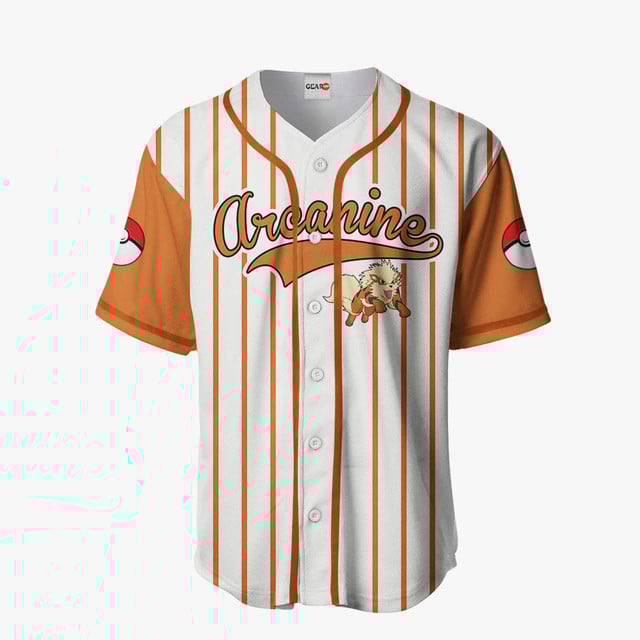 Arcanine Baseball Jersey