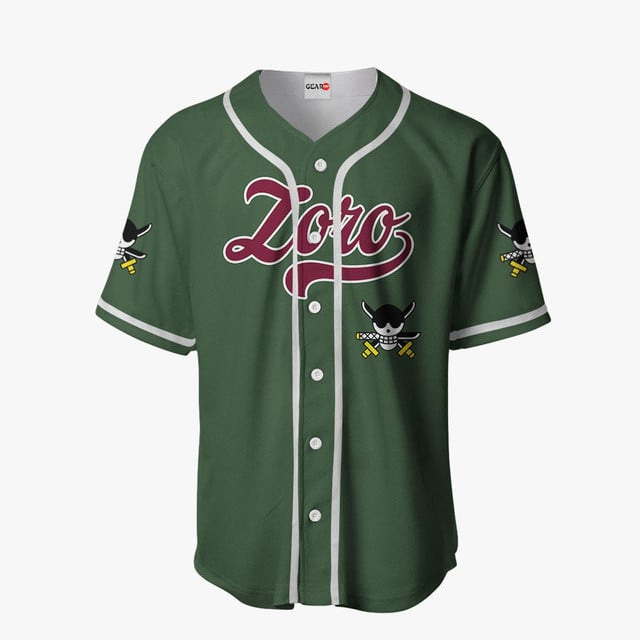 Roronoa Zoro Jolly Roger Baseball Jersey