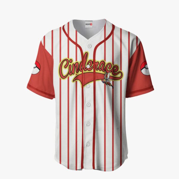 Cinderace Baseball Jersey