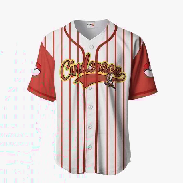 Cinderace Baseball Jersey