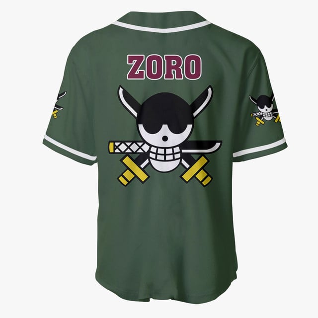 Roronoa Zoro Jolly Roger Baseball Jersey