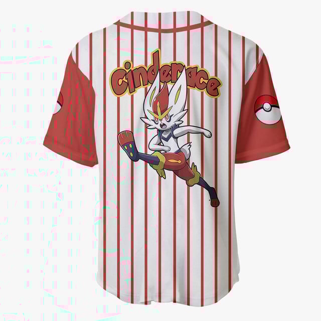 Cinderace Baseball Jersey
