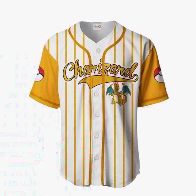 Charizard Baseball Jersey Costume