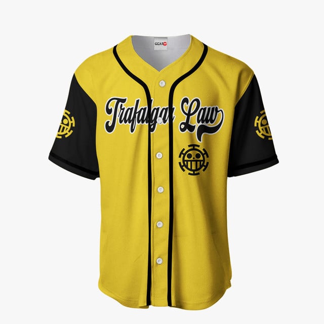Trafalgar D. Law Jolly Roger Baseball Jersey