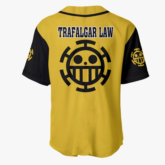 Trafalgar D. Law Jolly Roger Baseball Jersey