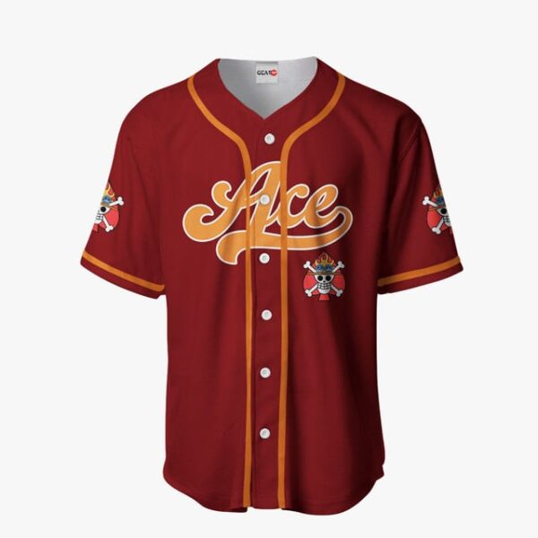Portgas D. Ace Jolly Roger Baseball Jersey