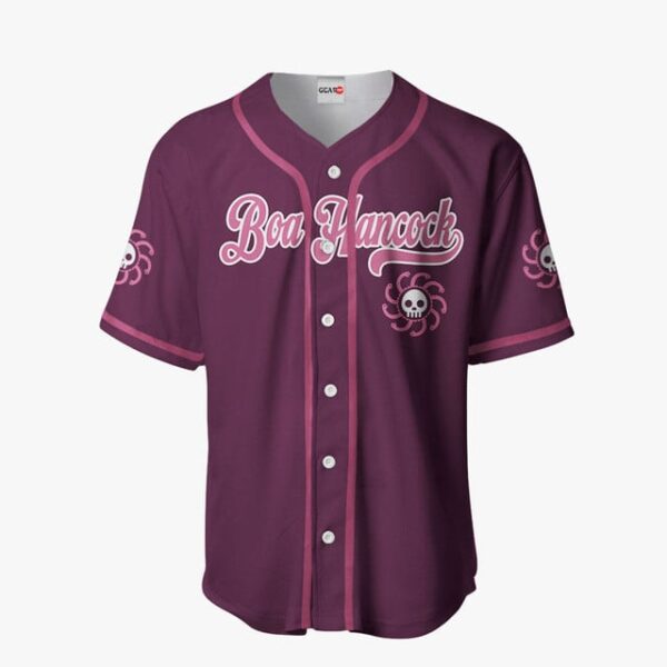 Boa Hancock Jolly Roger Baseball Jersey