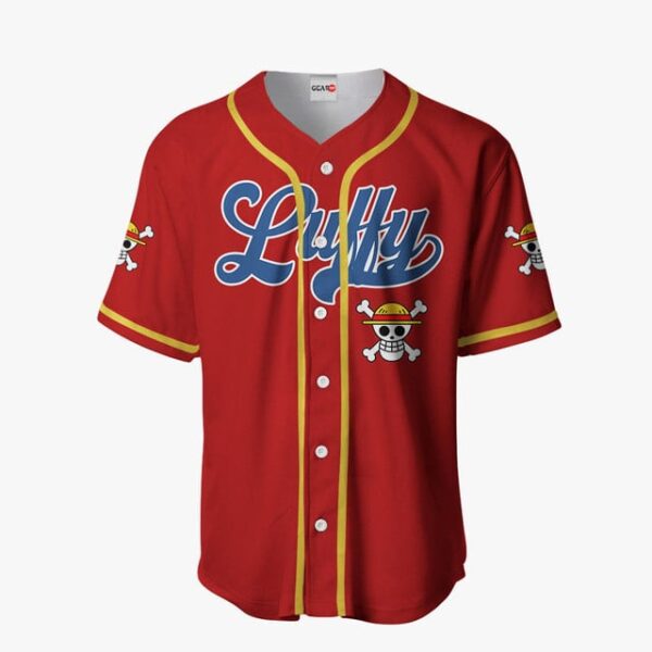 Monkey D. Luffy Jolly Roger Baseball Jersey