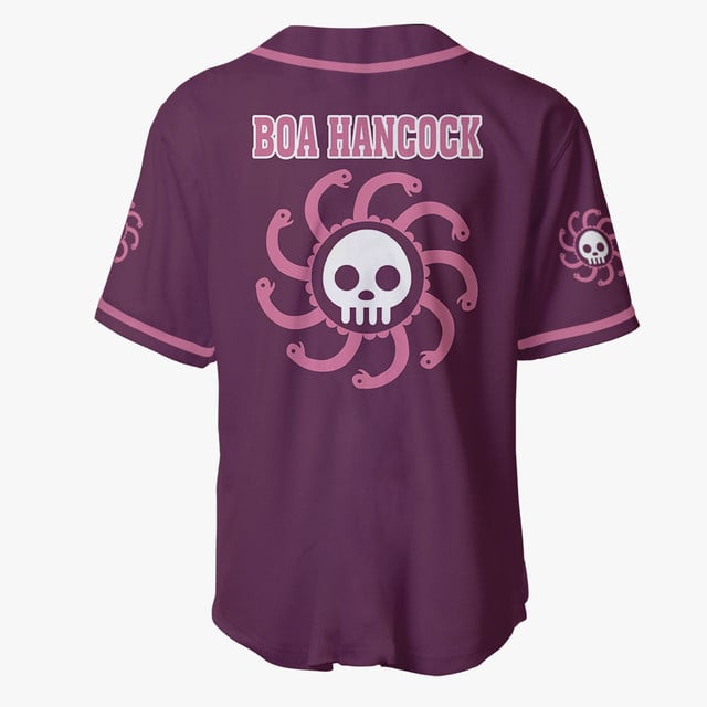 Boa Hancock Jolly Roger Baseball Jersey