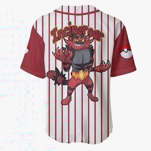 Incineroar Baseball Jersey