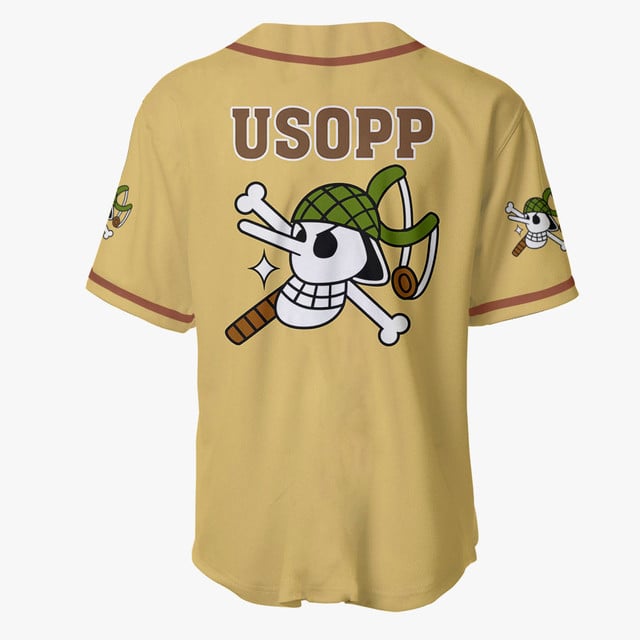 Usopp Jolly Roger Baseball Jersey