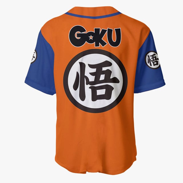 Goku Kanji Symbol Baseball Jersey