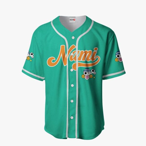 Nami Jolly Roger Baseball Jersey