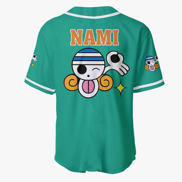 Nami Jolly Roger Baseball Jersey