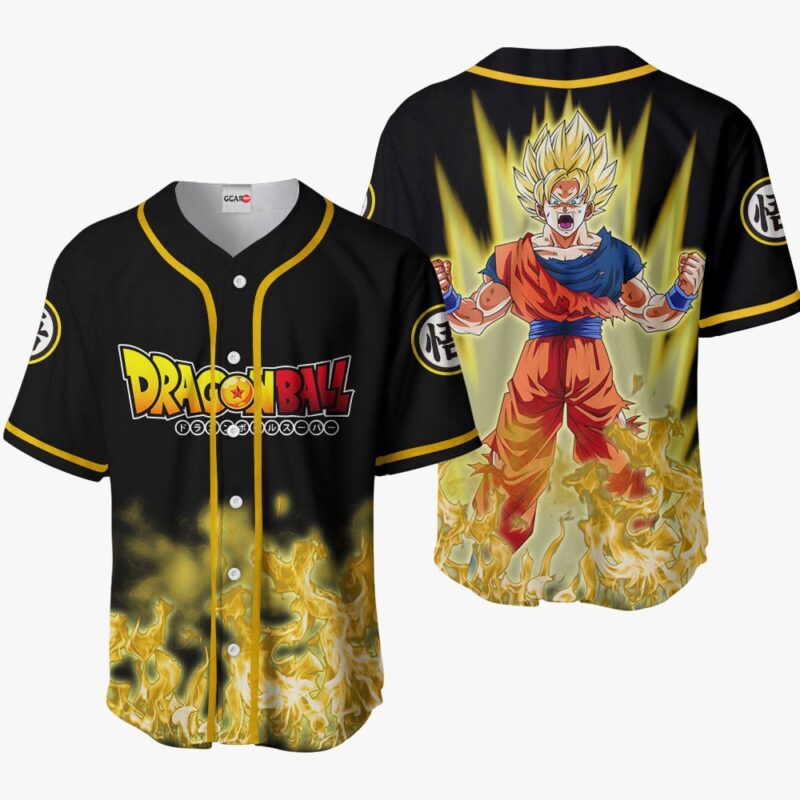 Goku Super Saiyan Baseball Jersey