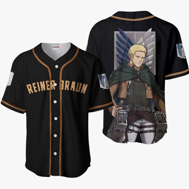 Reiner Braun Baseball Jersey