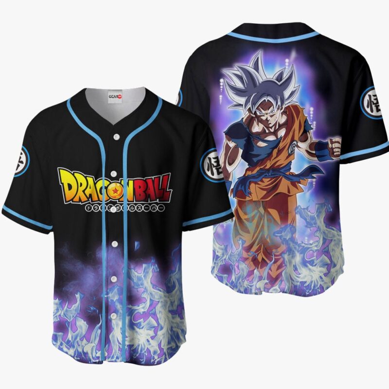 Goku Ultra Instinct Baseball Jersey