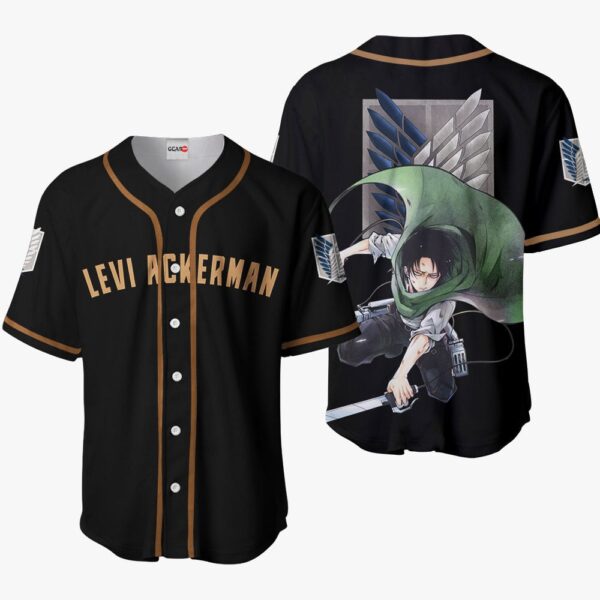 Levi Ackerman Baseball Jersey