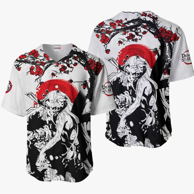 Gyutaro and Daki Baseball Jersey - Japan Style
