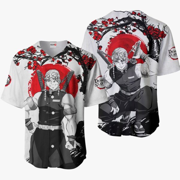 Tengen Uzui Baseball Jersey - Japan Style