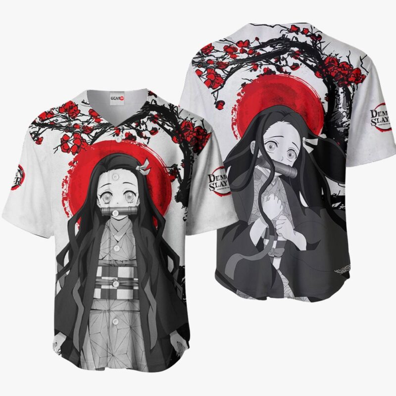 Nezuko Baseball Jersey - Japan Style