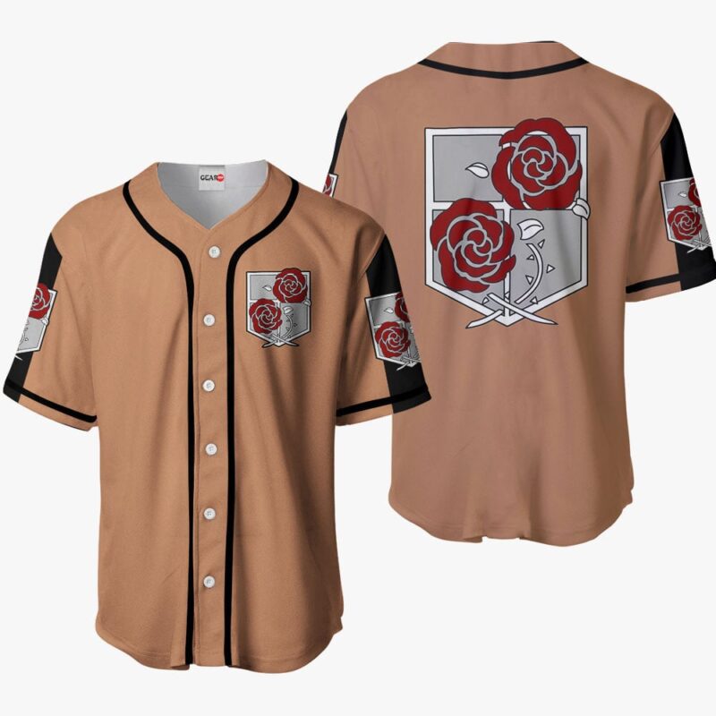 Garrison Regiment Baseball Jersey Final Anime