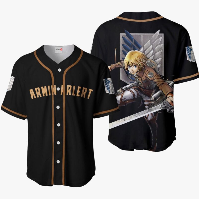 Armin Arlert Baseball Jersey