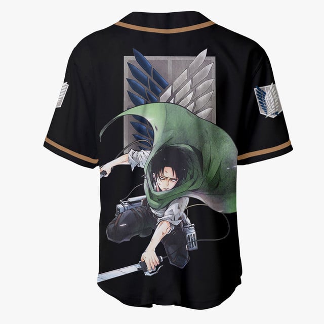 Levi Ackerman Baseball Jersey