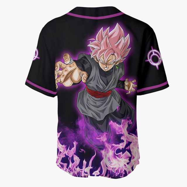Goku Rose Baseball Jersey