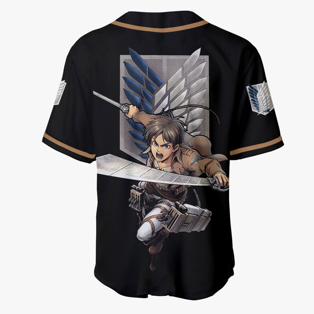 Eren Yeager Baseball Jersey