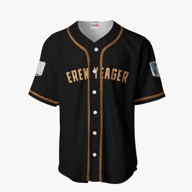 Eren Yeager Baseball Jersey