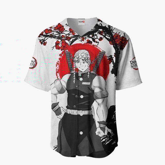 Tengen Uzui Baseball Jersey - Japan Style
