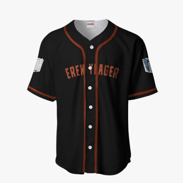 Eren Yeager Titan Baseball Jersey