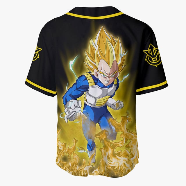 Vegeta Super Saiyan Baseball Jersey