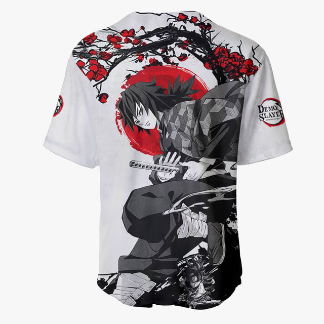 Giyuu Tomioka Baseball Jersey - Japan Style