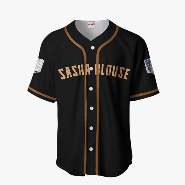 Sasha Blouse Baseball Jersey