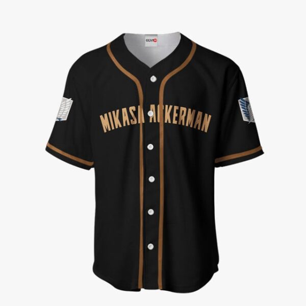Mikasa Ackerman Baseball Jersey