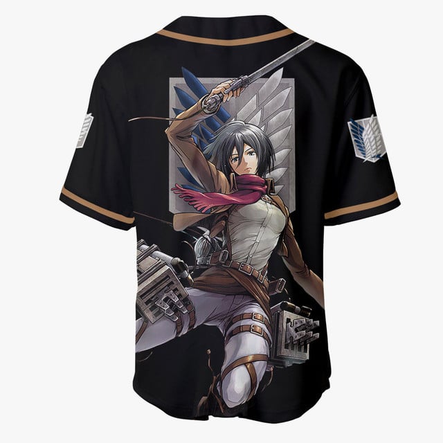 Mikasa Ackerman Baseball Jersey