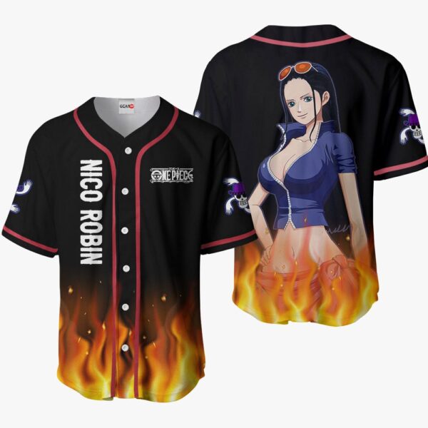 Nico Robin Baseball Jersey OP Anime