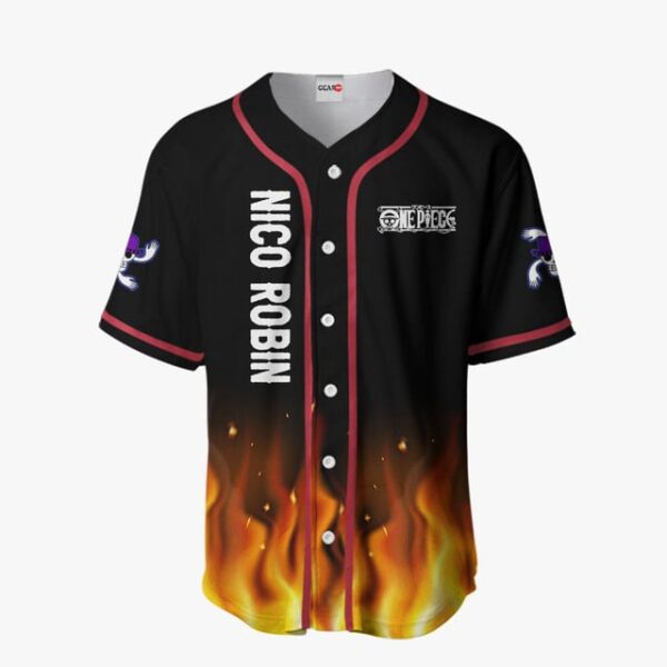 Nico Robin Baseball Jersey OP Anime