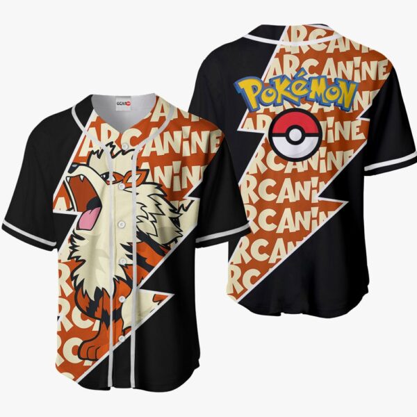 Arcanine Baseball Jersey