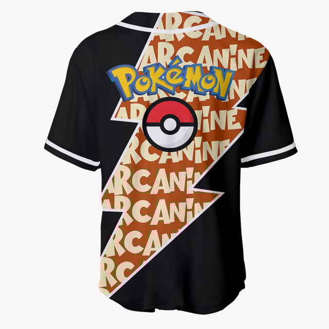 Arcanine Baseball Jersey