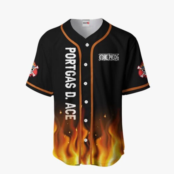Portgas D Ace Baseball Jersey OP