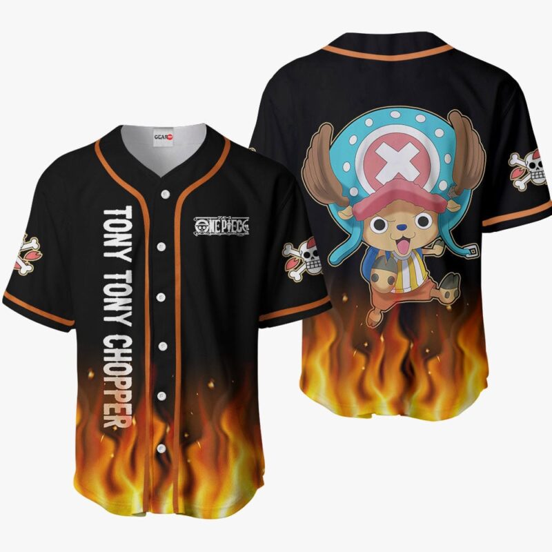 Tony Tony Chopper Baseball Jersey OP Anime