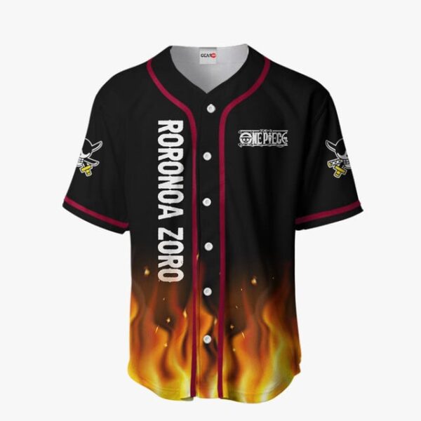 Roronoa Zoro Ashura Baseball Jersey OP Anime