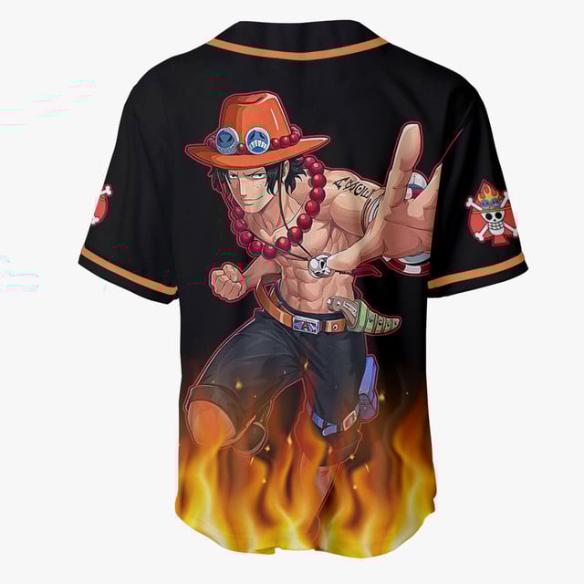 Portgas D Ace Baseball Jersey OP