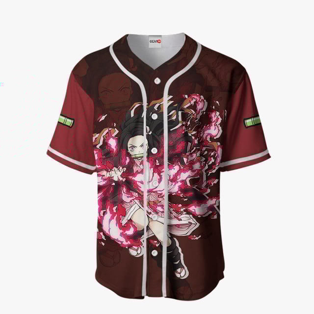 Nezuko Blood Demon Art Baseball Jersey
